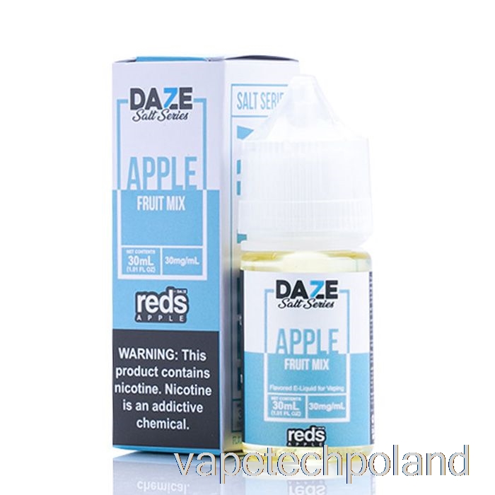 Vape Shop Warszawa Mieszanka Owocowa - E-sok Z Czerwonego Jabłka - 7 Daze Sól - 30ml 50mg